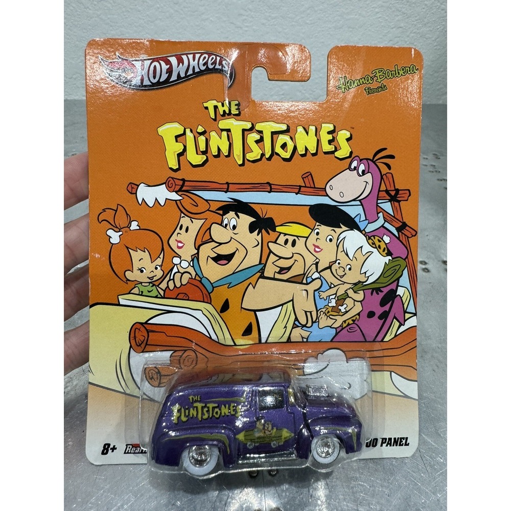 2011 Hot Wheels The Flintstones '56 Ford F-100 Panel Hanna-Barbera Real Riders